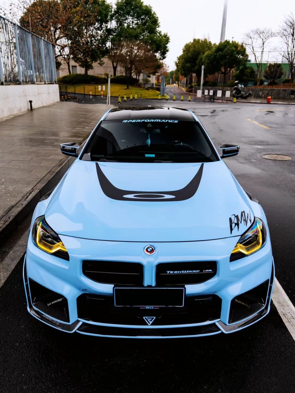 AE DESIGN - BMW M2 G87 DRY CARBON FIBRE FRONT LIP
