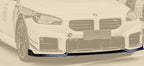 AE DESIGN - BMW M2 G87 DRY CARBON FIBRE FRONT LIP V2