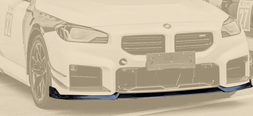 AE DESIGN - BMW M2 G87 DRY CARBON FIBRE FRONT LIP V2