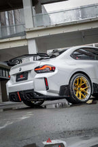 AE DESIGN - BMW M2 G87 DRY CARBON FIBRE LED REAR DIFFUSER