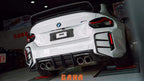 AE DESIGN - BMW M2 G87 DRY CARBON FIBRE REAR CANARDS