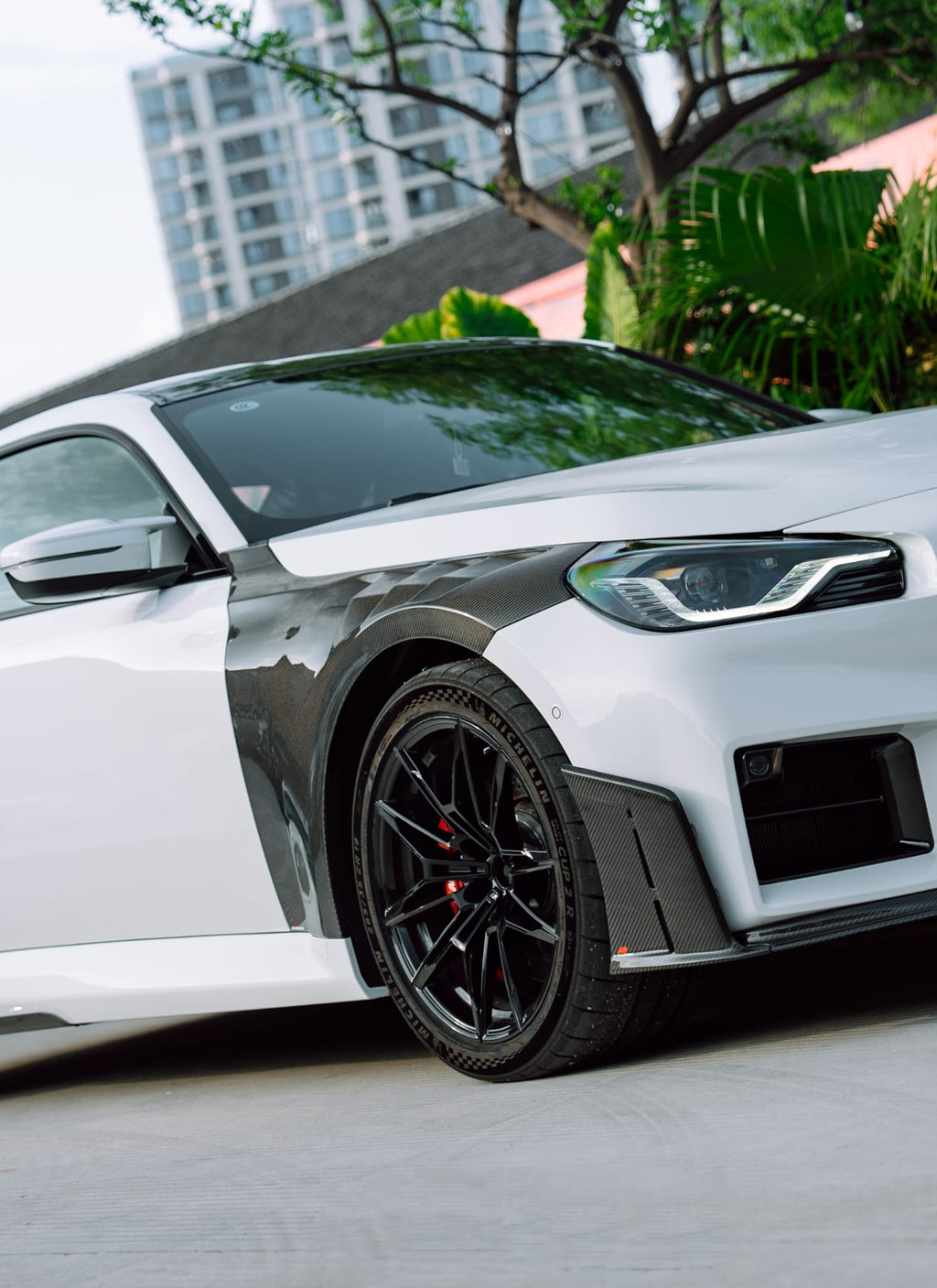 AE DESIGN - BMW M2 G87 DRY CARBON SIDE FENDER WINGS