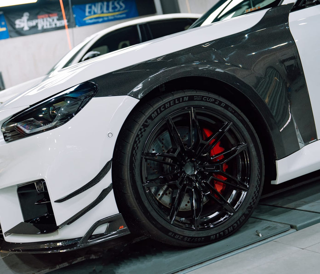 AE DESIGN - BMW M2 G87 DRY CARBON SIDE FENDER WINGS