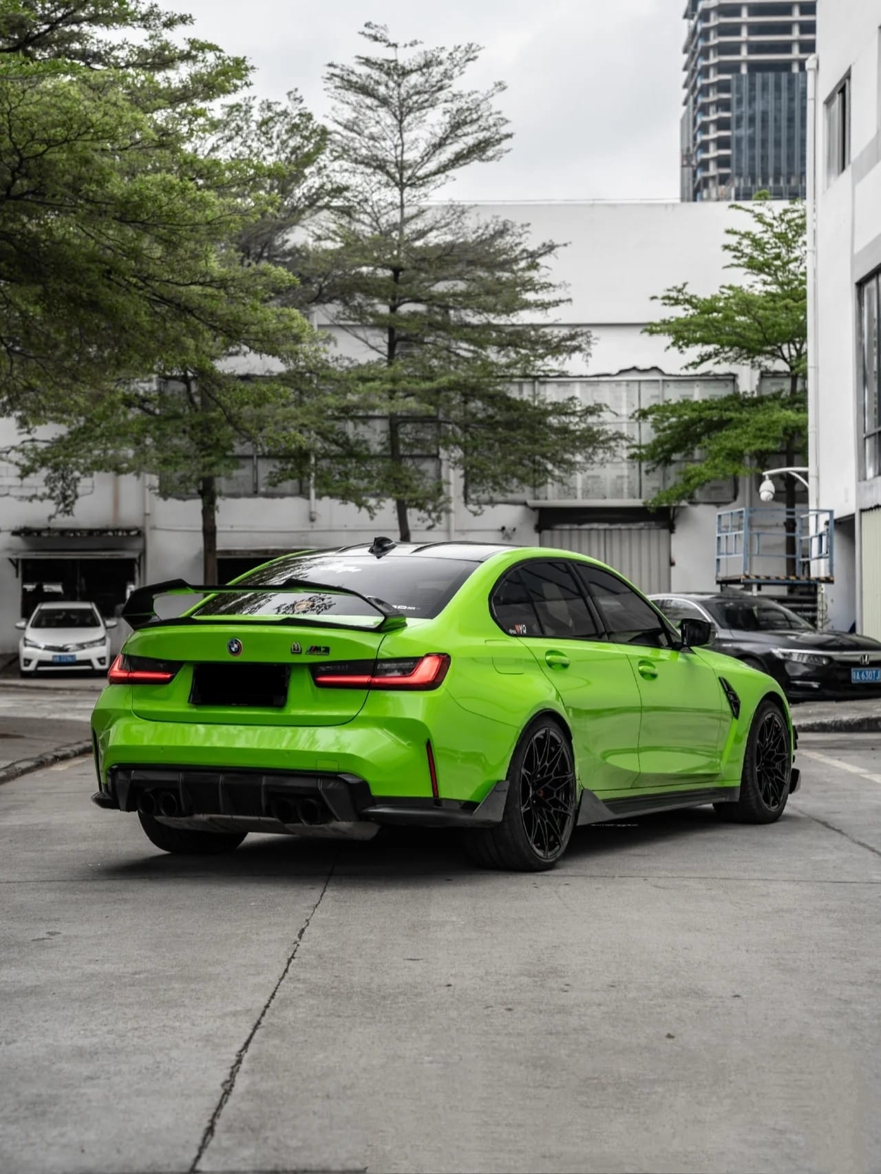 AE DESIGN - BMW M3 G80 AE1 REAR CARBON WING SPOILER
