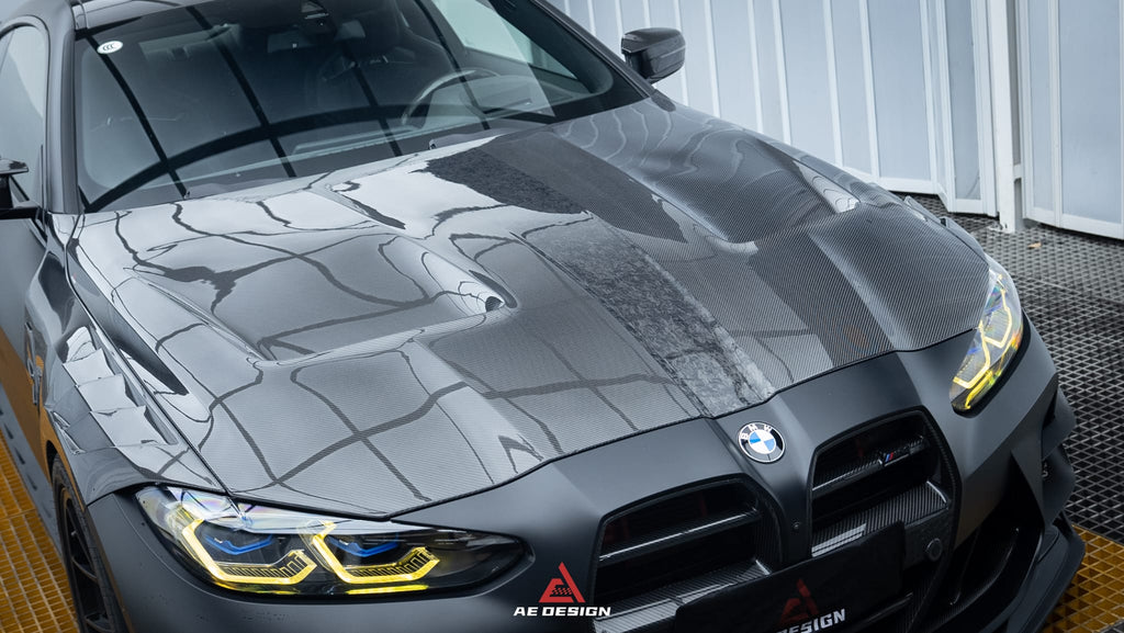 AE DESIGN - BMW M3 G80 / M4 G82 AE1 CARBON FIBRE FRONT BONNET / HOOD