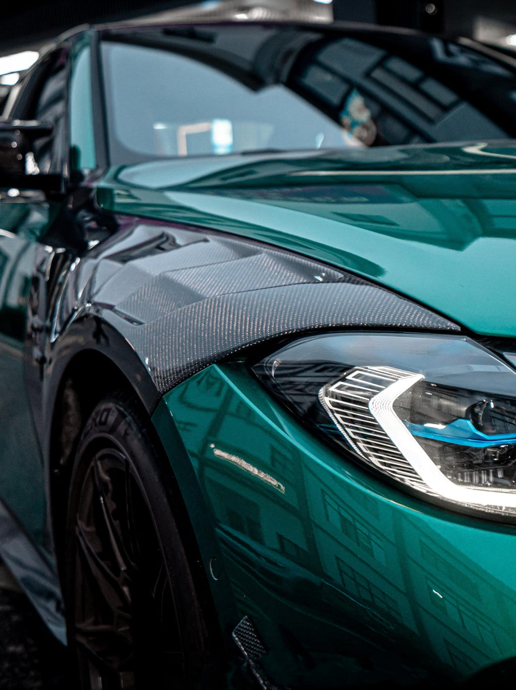 AE DESIGN - BMW M3 G80 / M4 G82 AE1 CARBON FIBRE SIDE FENDERS