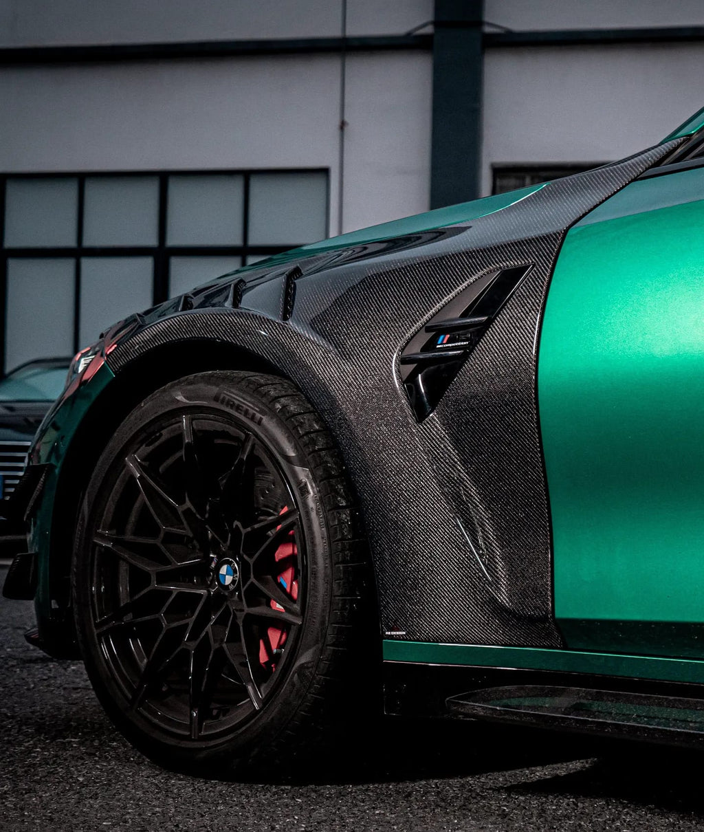 AE DESIGN - BMW M3 G80 / M4 G82 AE1 CARBON FIBRE SIDE FENDERS