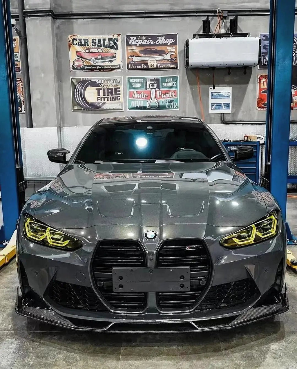 AE DESIGN - BMW M3 G80 / M4 G82 AE1 CARBON FIBRE FRONT LIP