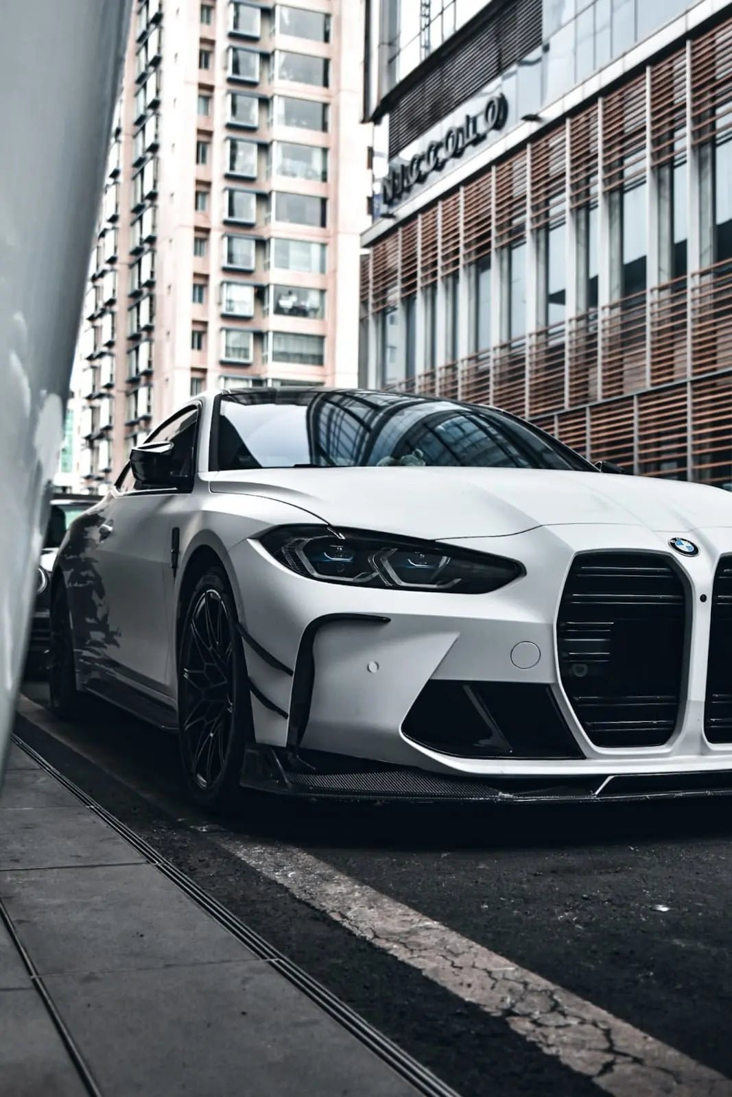 AE DESIGN - BMW M3 G80 / M4 G82 AE1 CARBON FIBRE FRONT LIP
