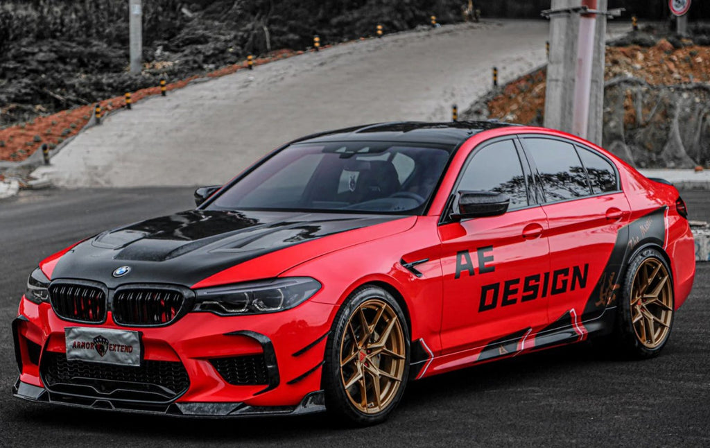 AE DESIGN - BMW M5 F90 G30 540i M550i CARBON FIBRE BONNET HOOD