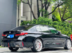 AE DESIGN - BMW M5 F90 G30 540i M550i CARBON FIBRE REAR DIFFUSER WITH LED BRAKE LIGHT