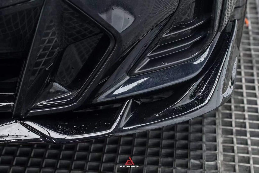 AE DESIGN - BMW X3 G01 LCI ABS GLOSS BLACK FRONT LIP