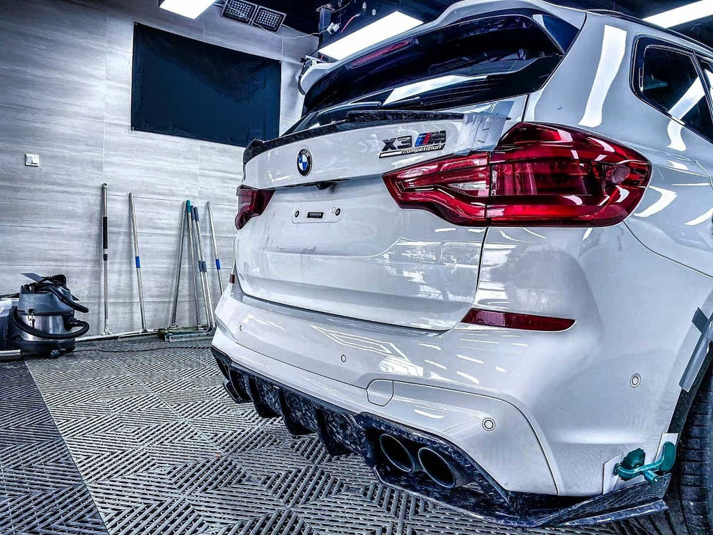 AE DESIGN -  BMW X3M F97 CARBON REAR DIFFUSER
