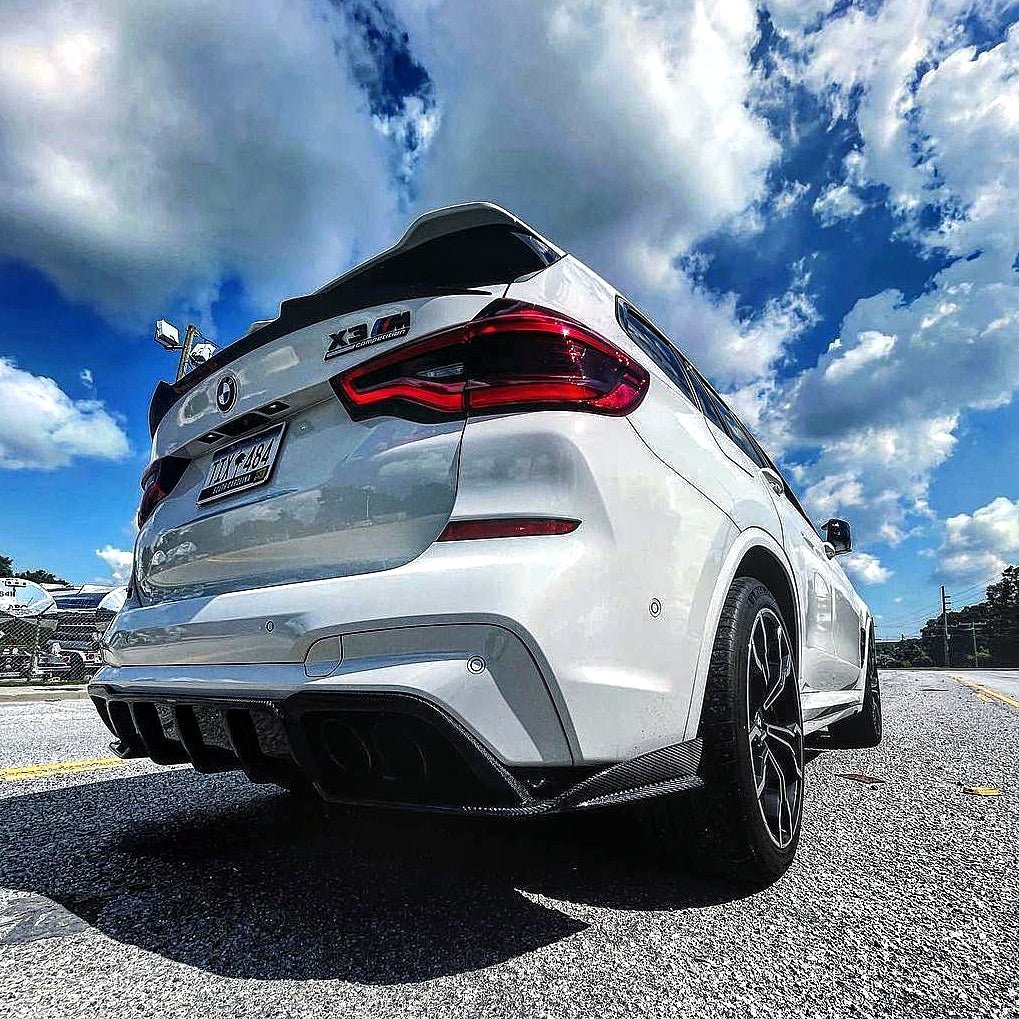 AE DESIGN -  BMW X3M F97 CARBON REAR DIFFUSER