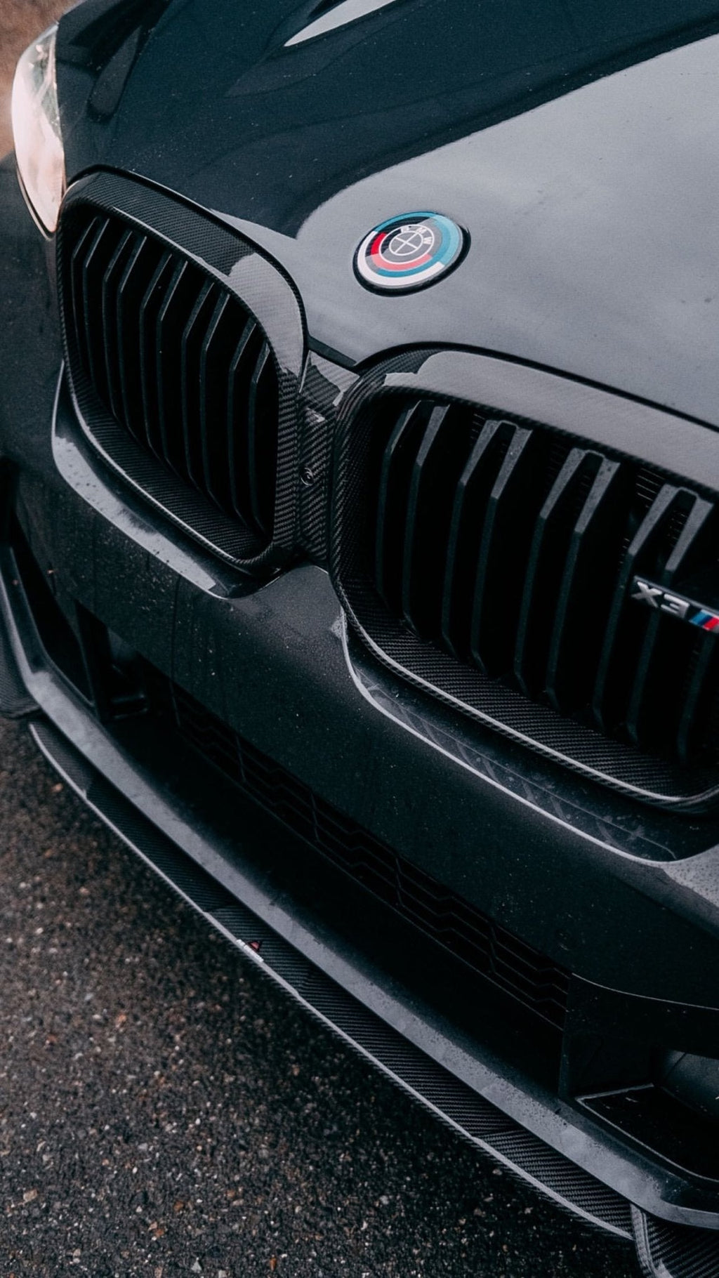AE DESIGN - BMW X3M F97 LCI  / X4M F98 LCI FRONT CARBON GRILL