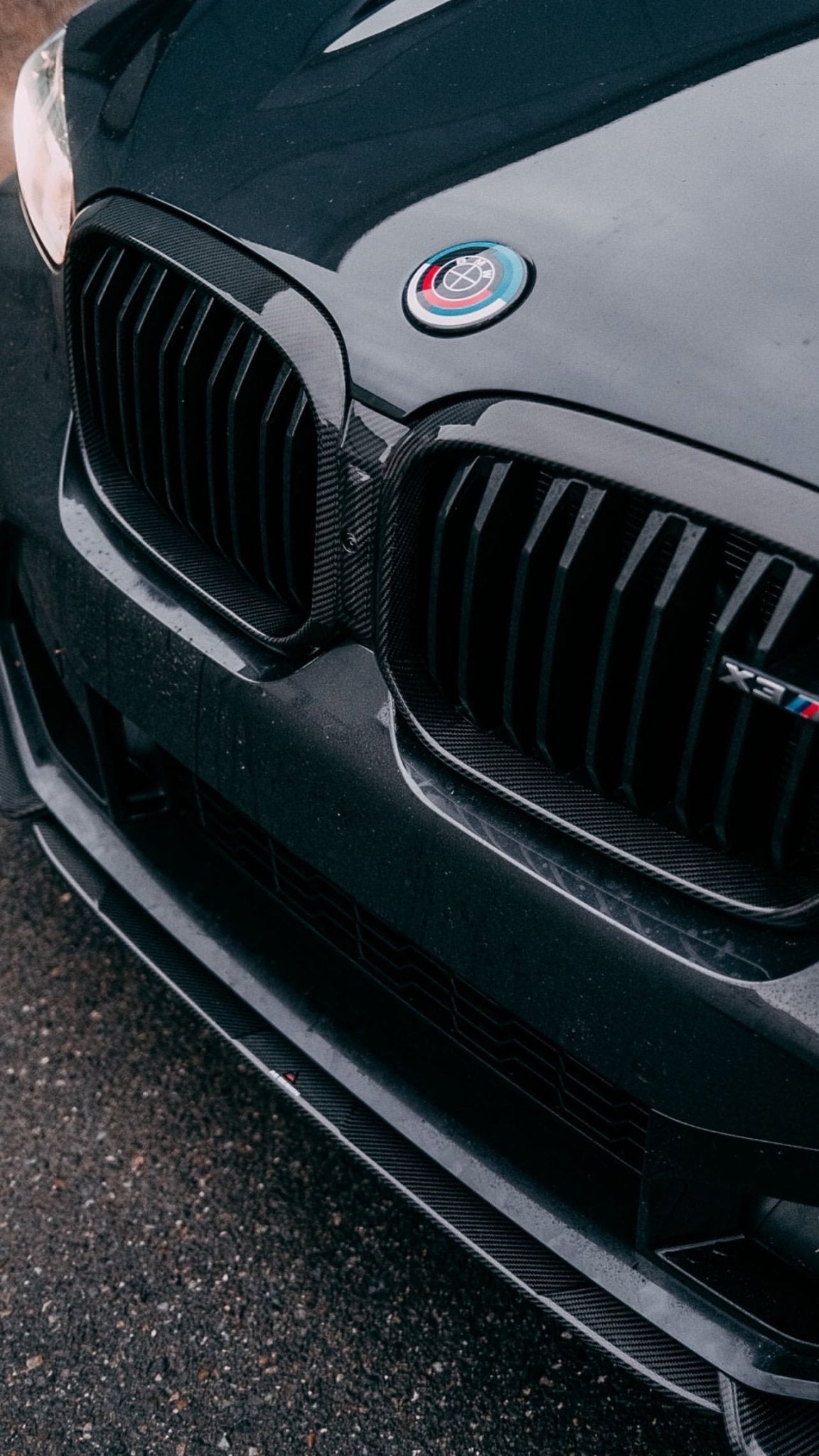 AE DESIGN - BMW X3M F97 LCI  / X4M F98 LCI FRONT CARBON GRILL