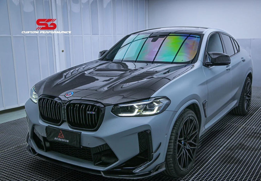 AE DESIGN - BMW X3M F97 / X4M F98 CARBON FIBRE BONNET HOOD