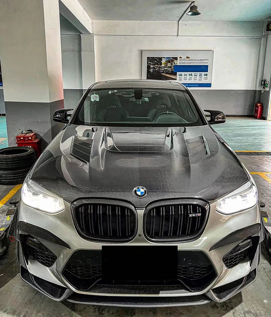 AE DESIGN - BMW X3M F97 / X4M F98 CARBON FIBRE BONNET HOOD