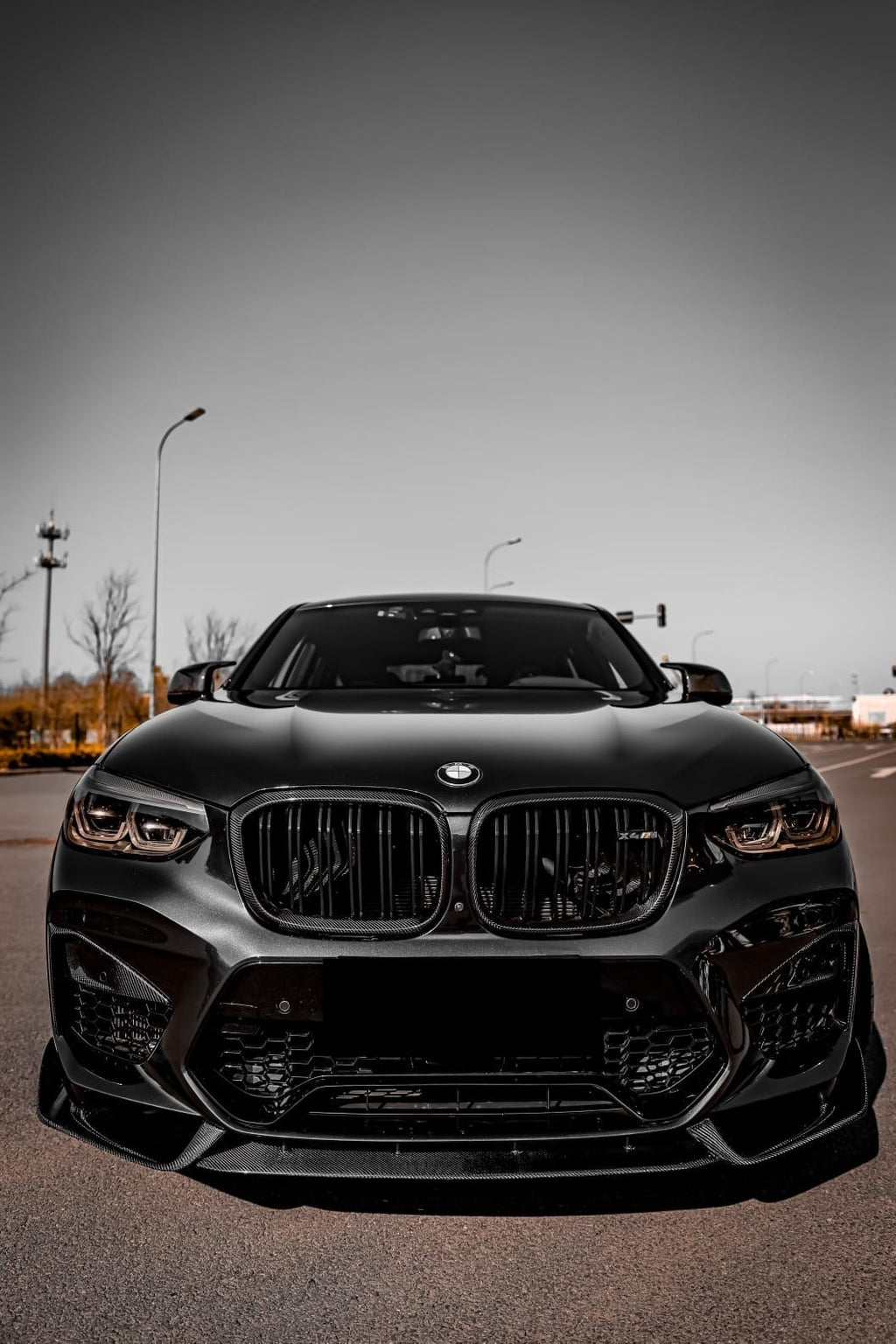 AE DESIGN - BMW X3M F97 / X4M F98 CARBON FRONT LIP