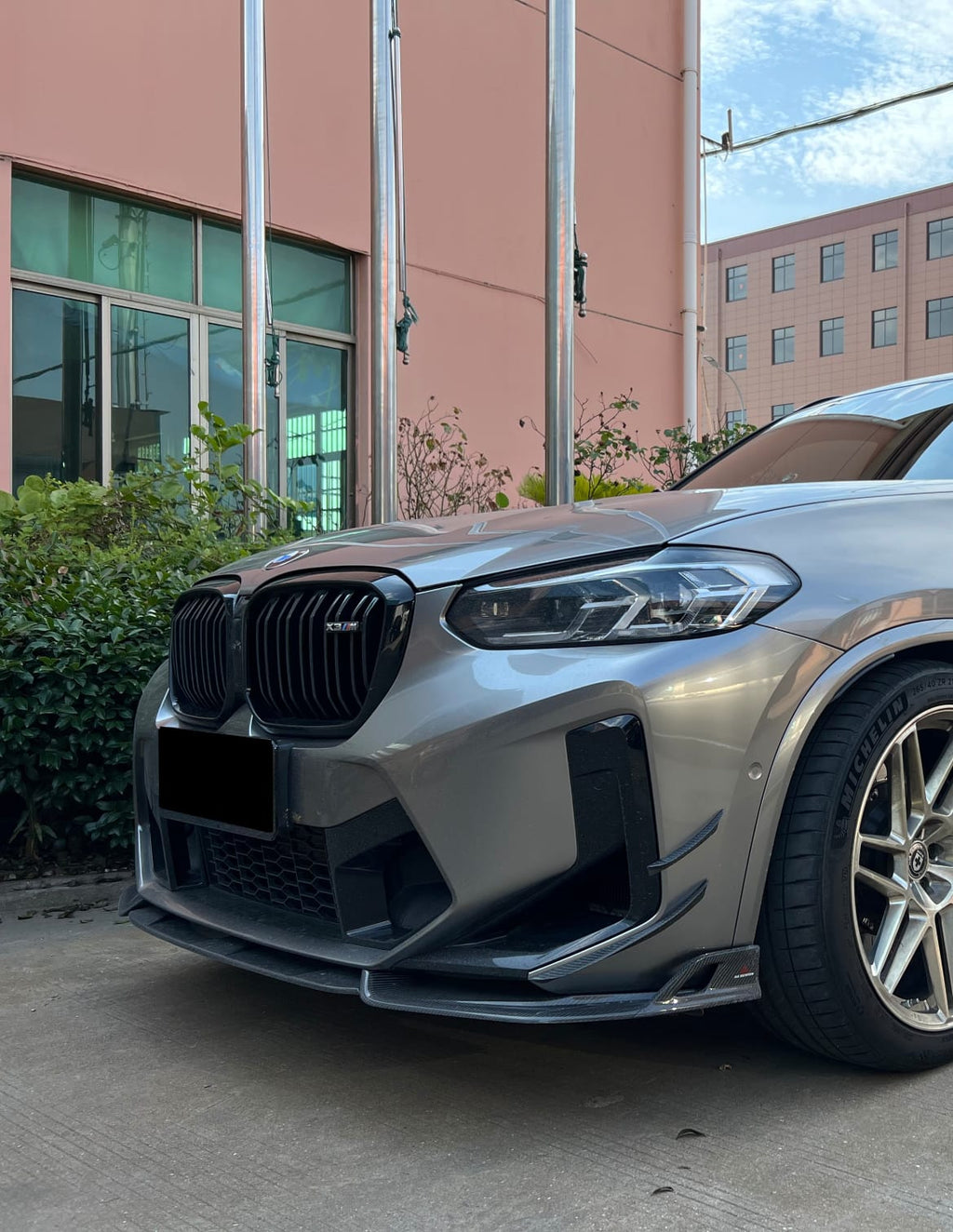 AE DESIGN - BMW X3M F97 / X4M F98 LCI 2021+ CARBON FRONT LIP