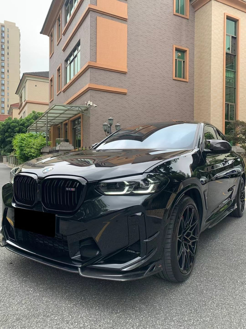 AE DESIGN - BMW X3M F97 / X4M F98 LCI 2021+ CARBON FRONT LIP