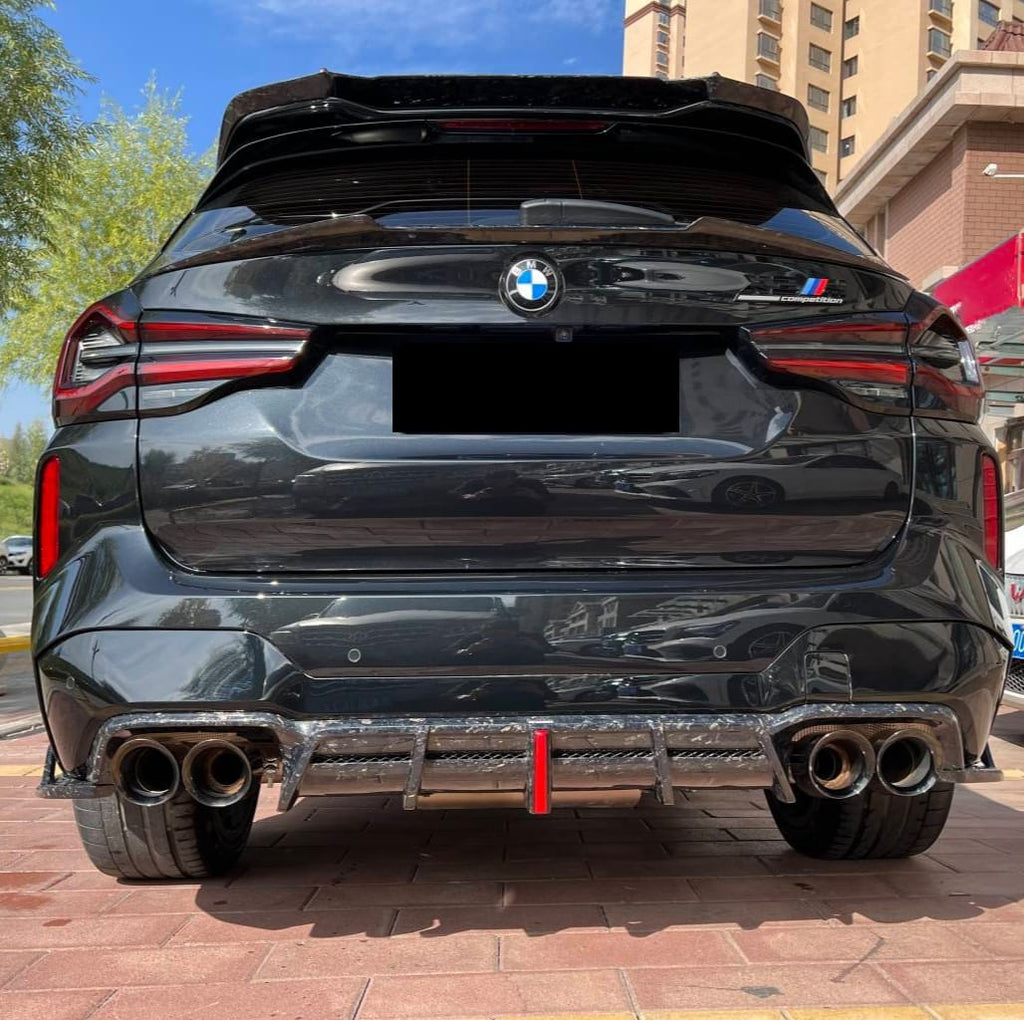 AE DESIGN - BMW X3M F97 / X4M F98 LCI 2021+ CARBON REAR DIFFUSER