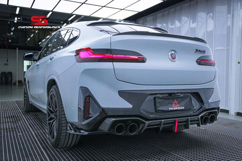 AE DESIGN - BMW X3M F97 / X4M F98 LCI 2021+ CARBON REAR DIFFUSER