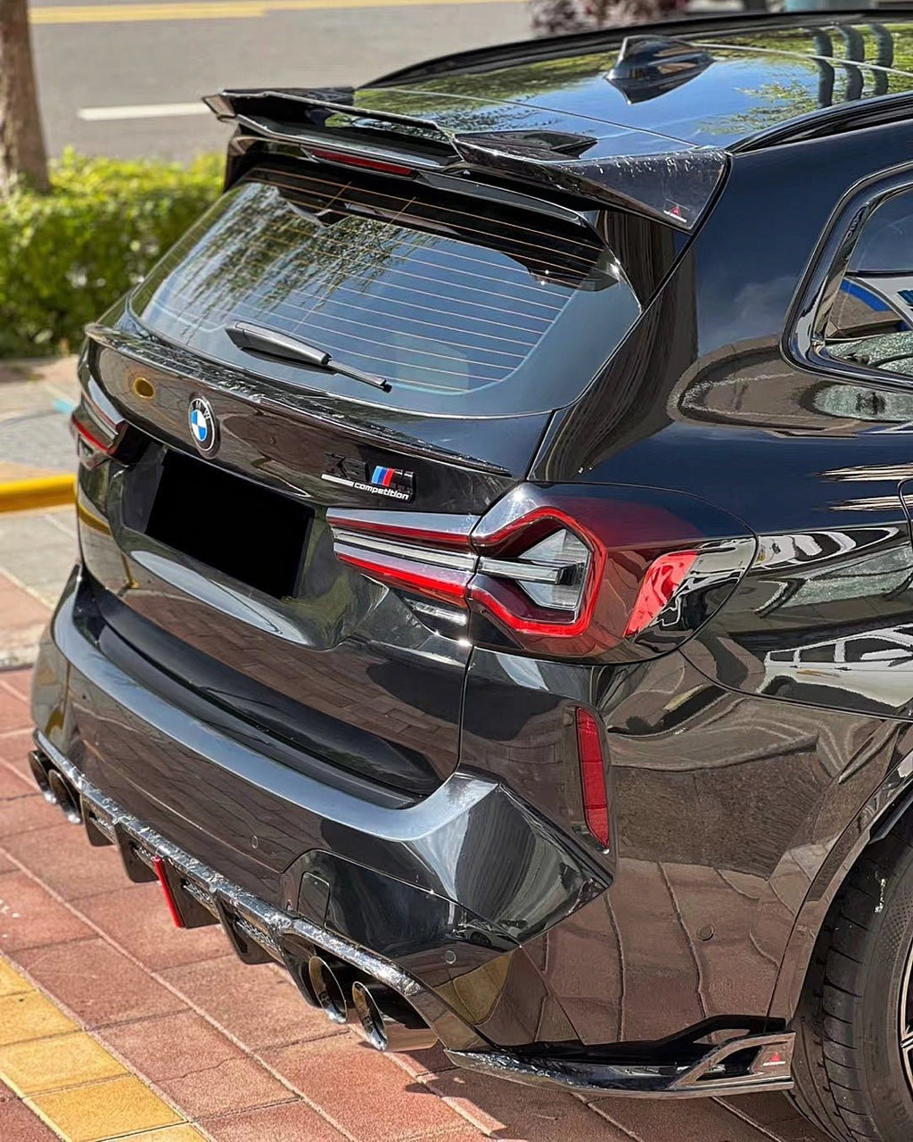 AE DESIGN - BMW X3M F97 / X4M F98 LCI 2021+ CARBON REAR DIFFUSER