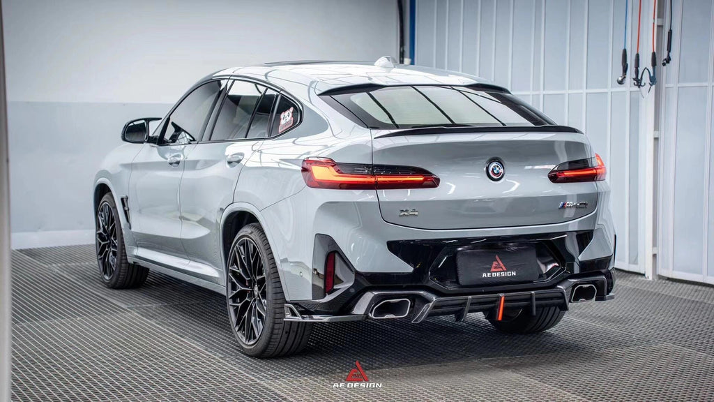 AE DESIGN - BMW X4 G02 LCI DRY CARBON FIBRE REAR DIFFUSER