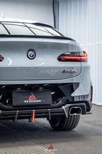 AE DESIGN - BMW X4 G02 LCI DRY CARBON FIBRE REAR DIFFUSER
