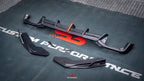 AE DESIGN - BMW X4 G02 LCI DRY CARBON FIBRE REAR DIFFUSER