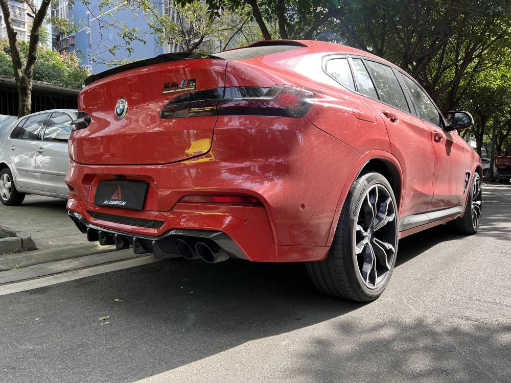 AE DESIGN -  BMW X4M F98 CARBON FIBRE REAR DIFFUSER