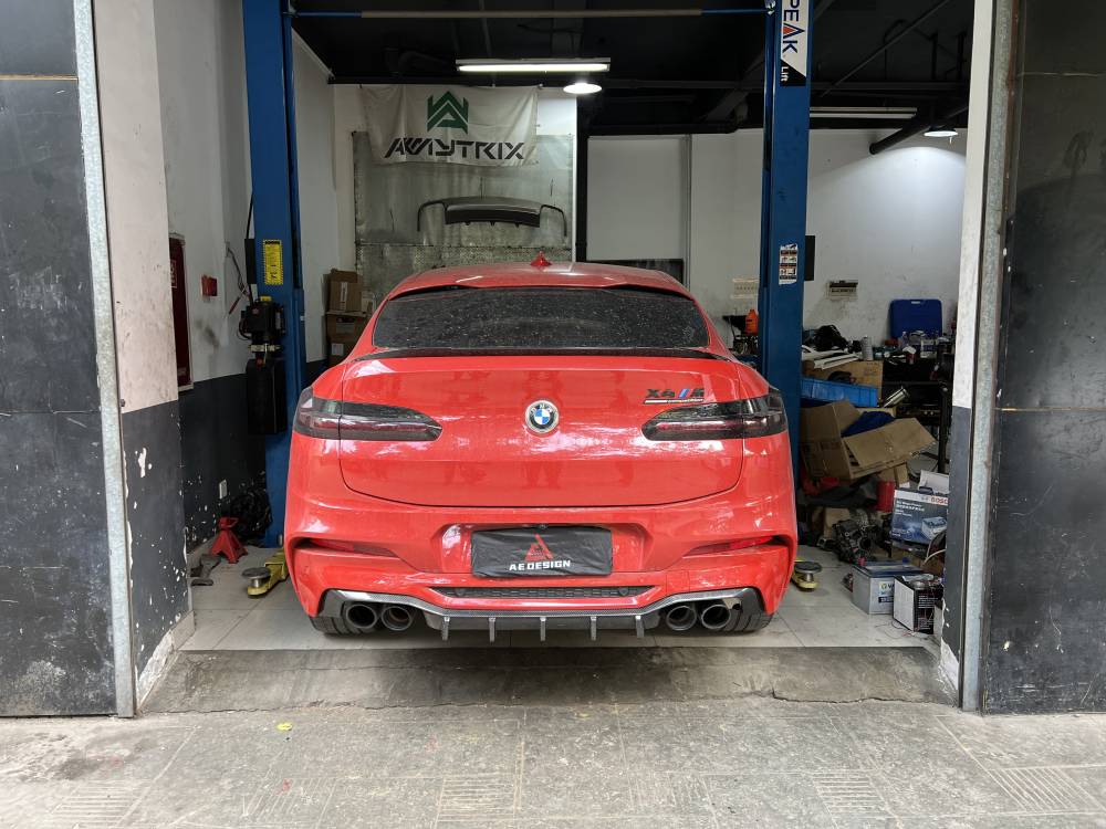 AE DESIGN -  BMW X4M F98 CARBON FIBRE REAR DIFFUSER
