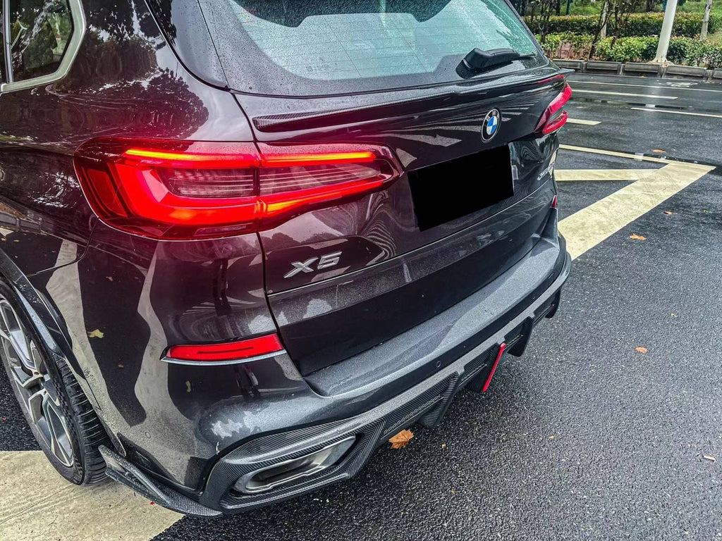 AE DESIGN - BMW X5 G05 LCI CARBON FIBRE REAR DIFFUSER