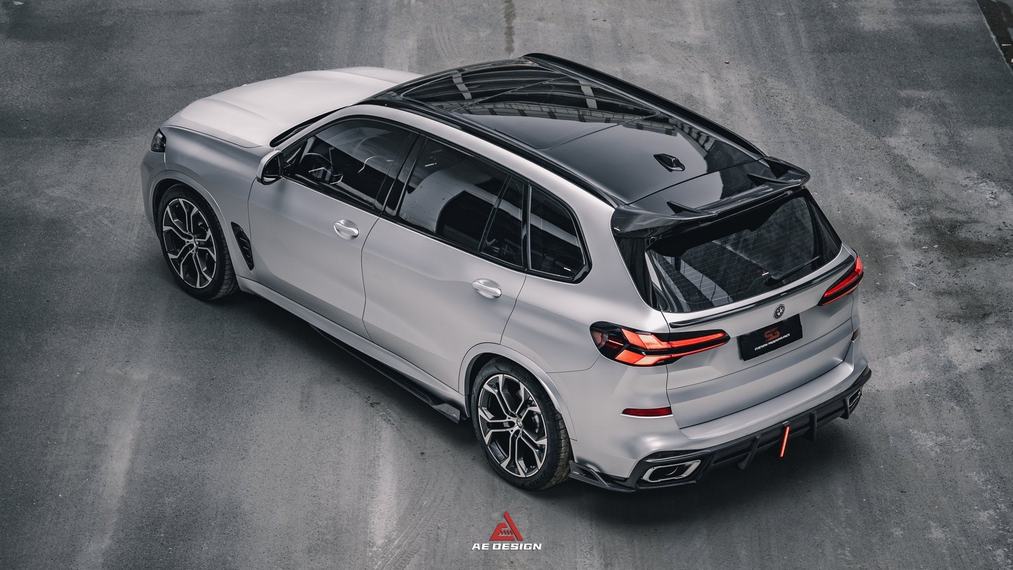 AE DESIGN - BMW X5 G05 CARBON FIBRE ROOF SPOILER