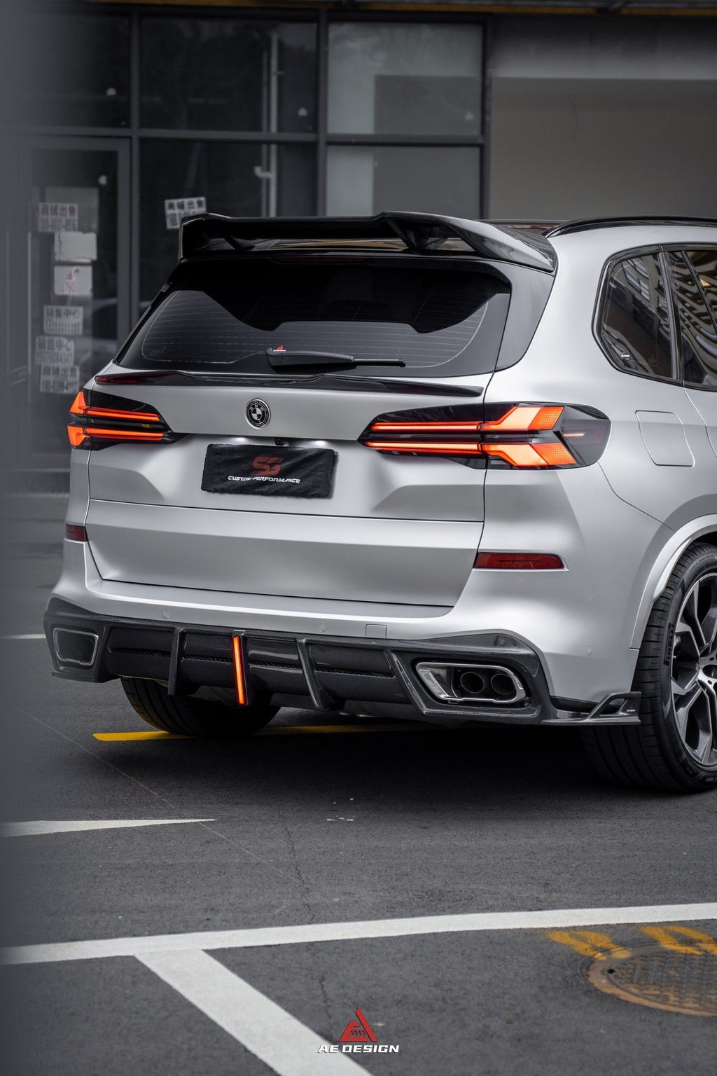 AE DESIGN - BMW X5 G05 CARBON FIBRE ROOF SPOILER