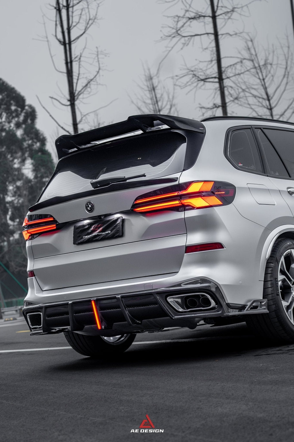 AE DESIGN - BMW X5 G05 CARBON FIBRE ROOF SPOILER