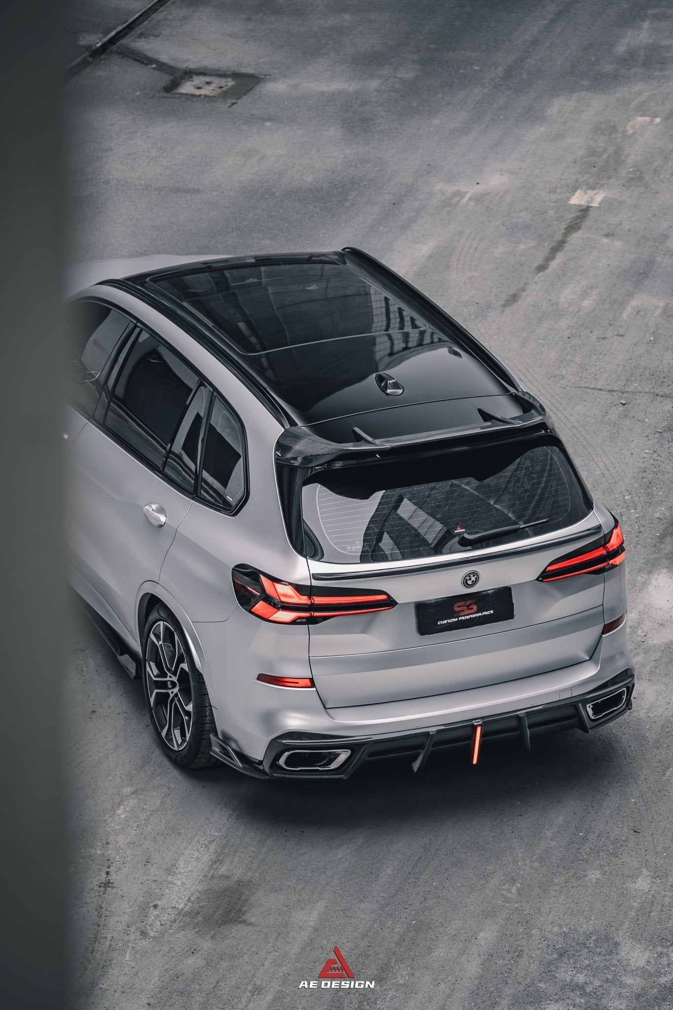 AE DESIGN - BMW X5 G05 CARBON FIBRE ROOF SPOILER