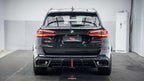 AE DESIGN - BMW X5 G05 GLOSS BLACK LED REAR DIFFUSER