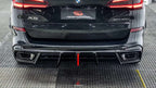 AE DESIGN - BMW X5 G05 GLOSS BLACK LED REAR DIFFUSER