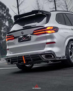 AE DESIGN - BMW X5 G05 LCI CARBON FIBRE REAR DIFFUSER