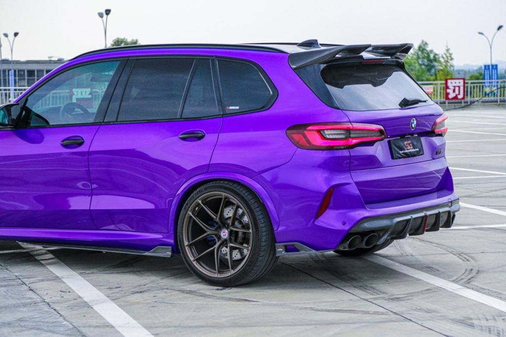 AE DESIGN - BMW X5 G05 / X5M F95 / X6 G06 / X6M F96 CARBON FIBRE SIDE SKIRTS