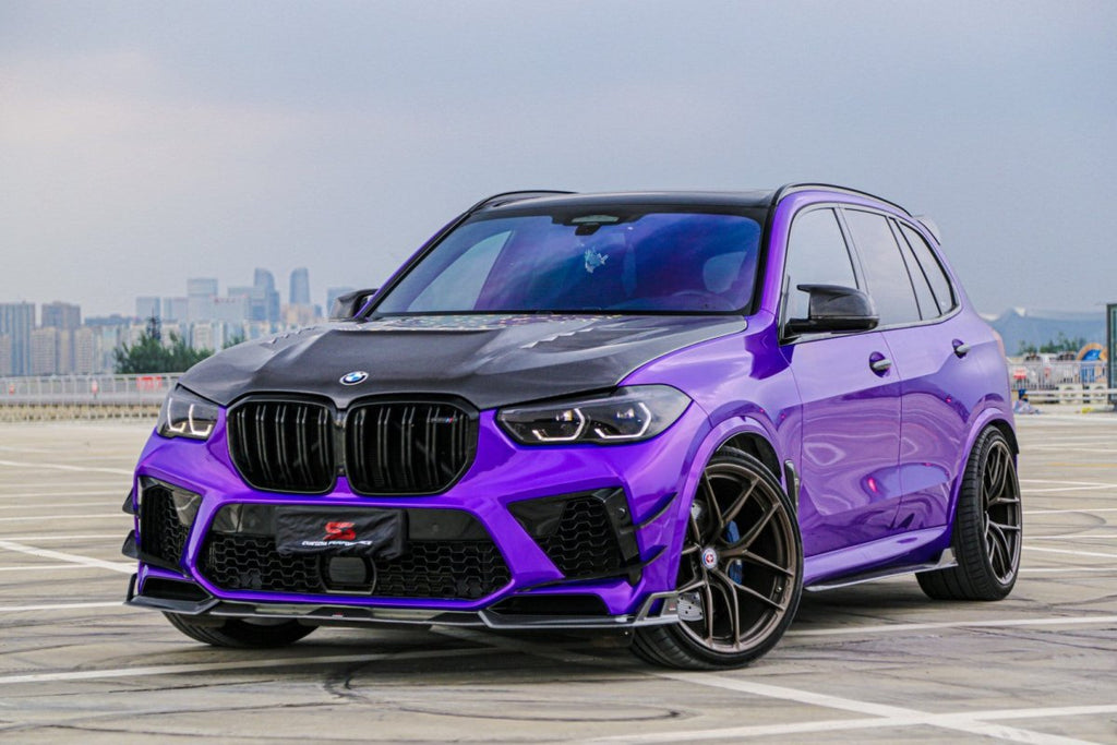 AE DESIGN - BMW X5 G05 / X5M F95 / X6 G06 / X6M F96 CARBON FIBRE SIDE SKIRTS