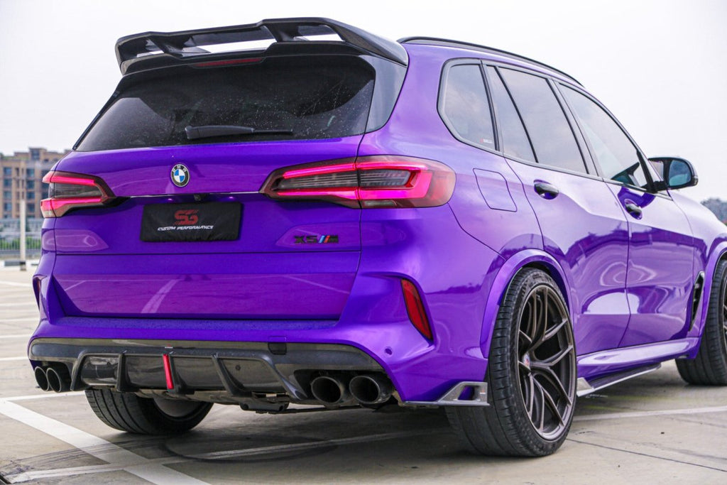 AE DESIGN - BMW X5 G05 / X5M F95 / X6 G06 / X6M F96 CARBON FIBRE SIDE SKIRTS