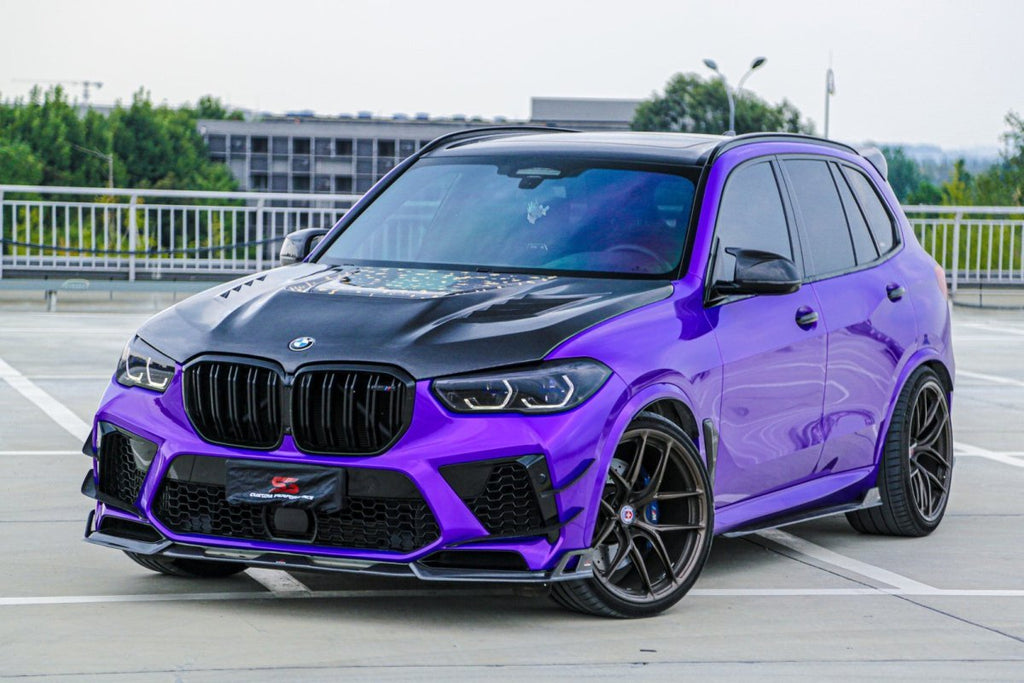 AE DESIGN - BMW X5 G05 / X5M F95 / X6 G06 / X6M F96 CARBON FIBRE SIDE SKIRTS