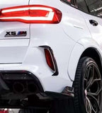 AERO CARBON - BMW X5M F95 CARBON FIBRE REAR CANARDS