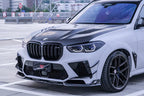 AE DESIGN - BMW X5M F95 PRE-LCI CARBON FIBER FRONT LIP