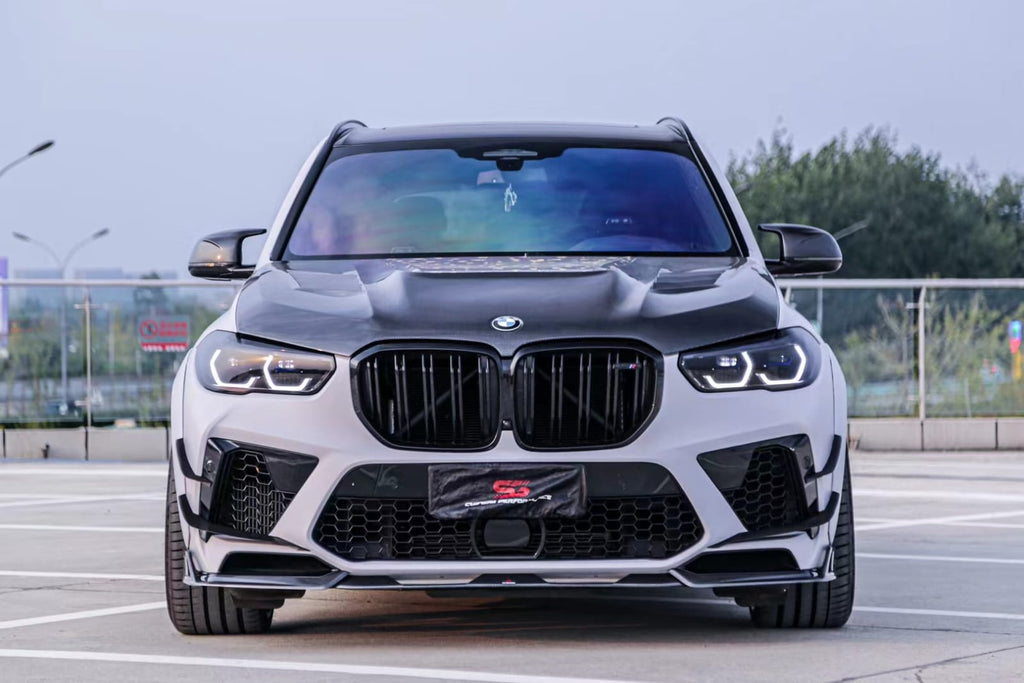 AE DESIGN - BMW X5M F95 PRE-LCI CARBON FIBER FRONT LIP