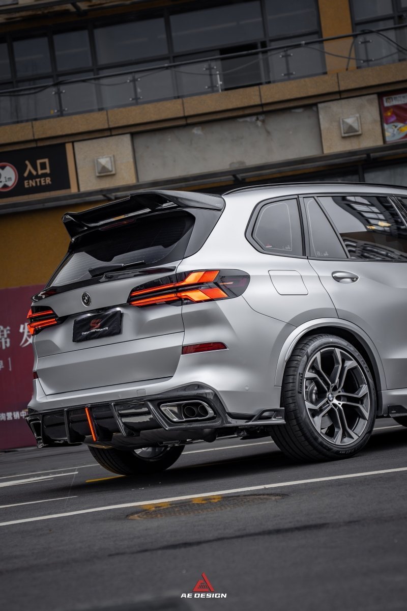 AE DESIGN - BMW X5M/C F95 & X5 G05 CARBON FIBRE REAR TRUNK MID SPOILER