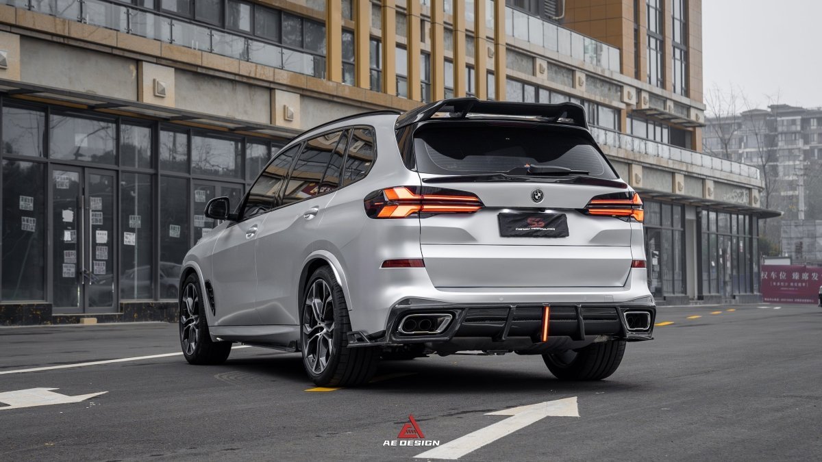 AE DESIGN - BMW X5M/C F95 & X5 G05 CARBON FIBRE REAR TRUNK MID SPOILER